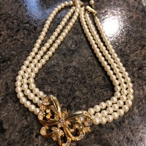 Vintage Pear style costume jewelry